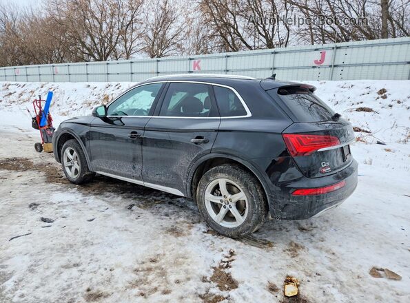 WA1AAAFY9M2074333 2021 AUDI Q5 Black Rear left