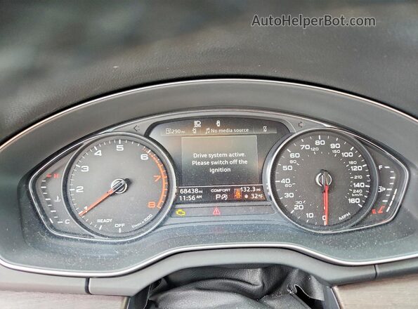 WA1AAAFY9M2074333 2021 AUDI Q5 Black Instrument cluster view