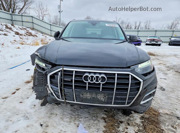 WA1AAAFY9M2074333 2021 AUDI Q5 Black Front view
