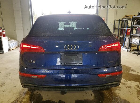 WA1AAAFYXR2019770 2024 AUDI Q5 Blue Widok z tyłu