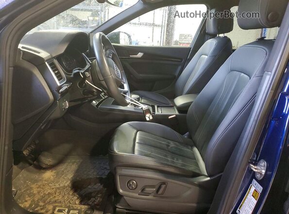 WA1AAAFYXR2019770 2024 AUDI Q5 Blue Widok wnętrza z przodu