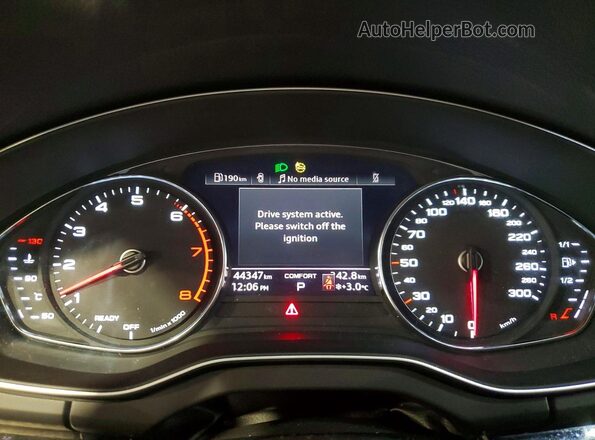 WA1AAAFYXR2019770 2024 AUDI Q5 Blue Widok zestawu wskaźników
