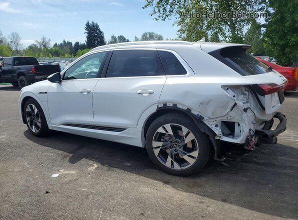 WA1AAAGE2PB024950 2023 AUDI E-TRON White Задня ліва чверть