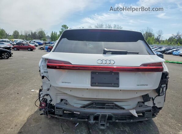 WA1AAAGE2PB024950 2023 AUDI E-TRON White Вид ззаду