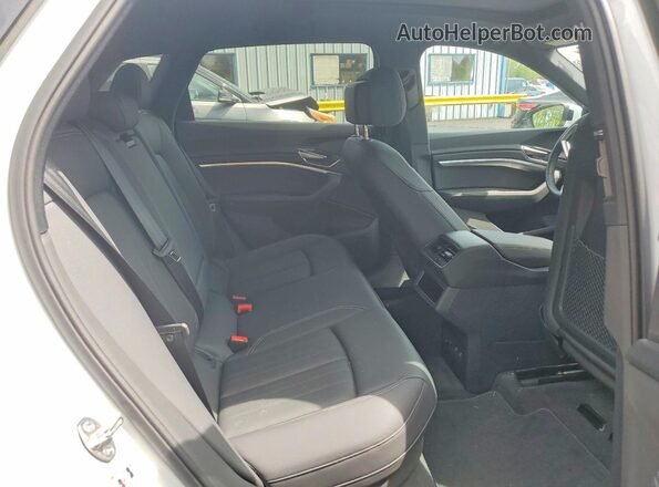 WA1AAAGE2PB024950 2023 AUDI E-TRON White Вид задніх сидінь