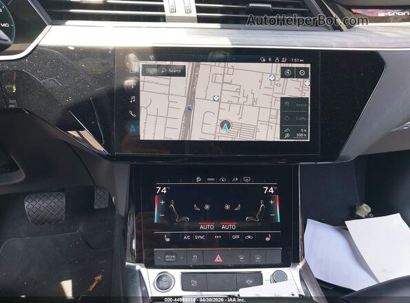 WA1AAAGE8PB004346 2023 AUDI E-TRON Gray 