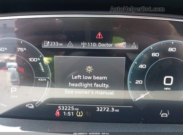 WA1AAAGE8PB004346 2023 AUDI E-TRON Gray 