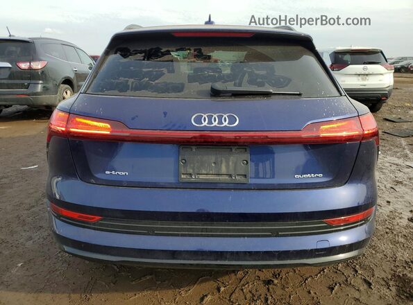 WA1AAAGE9NB009732 2022 AUDI E-TRON Blue Widok z tyłu