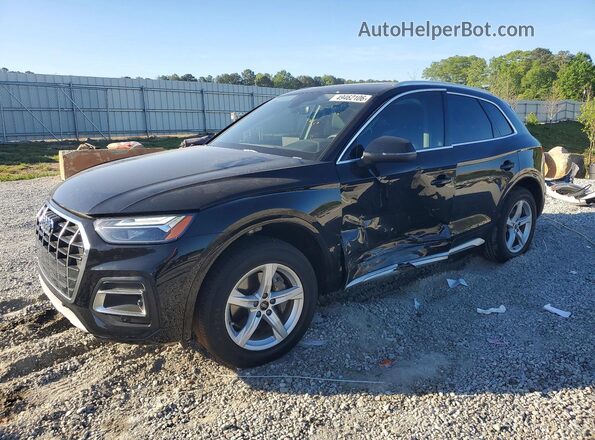 WA1ABAFY0R2018253 2024 AUDI Q5 Черный Передняя левая четверть