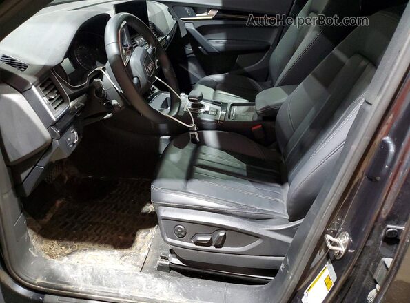 WA1ABAFY2P2192953 2023 AUDI Q5 Gray Widok wnętrza z przodu