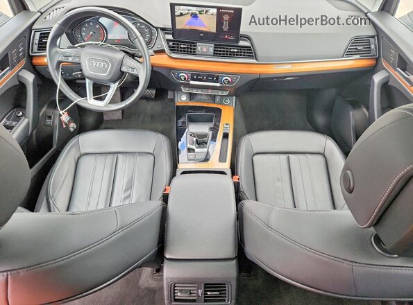 WA1ABAFY6P2024412 2023 AUDI Q5 Черный Вид панели приборов