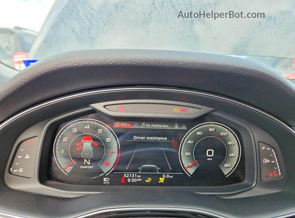 WA1ACBF78PD012776 2023 AUDI Q7 Black Widok zestawu wskaźników