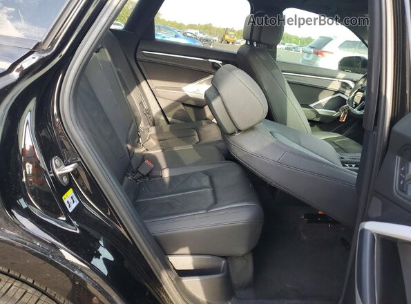 WA1AECF31L1114607 2020 AUDI Q3 Black Вид задніх сидінь
