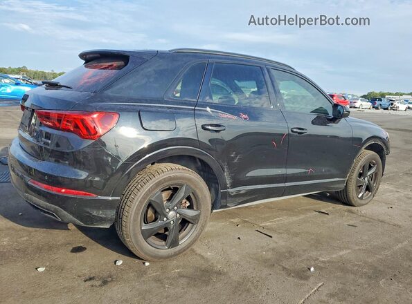 WA1AECF31L1114607 2020 AUDI Q3 Black Задня права чверть