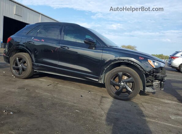 WA1AECF31L1114607 2020 AUDI Q3 Black Передня права чверть