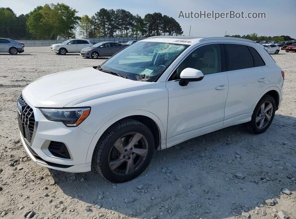WA1AECF33K1078952 2019 AUDI Q3 Белый Передняя левая четверть