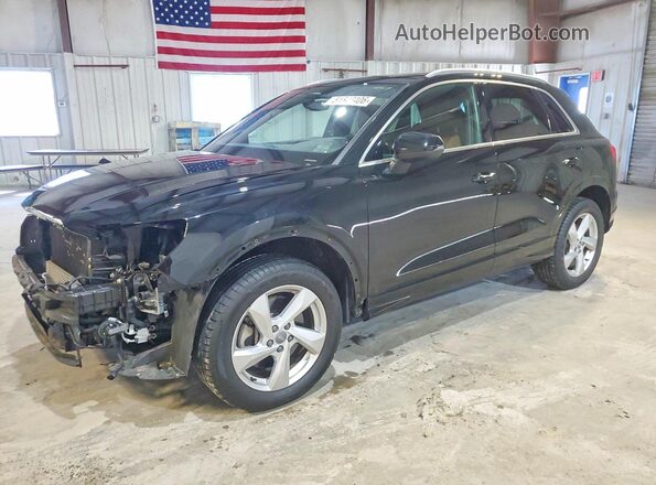WA1AECF36L1001591 2020 AUDI Q3 Черный Передняя левая четверть