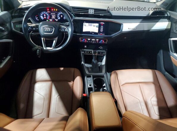 WA1AECF36L1001591 2020 AUDI Q3 Черный Вид панели приборов