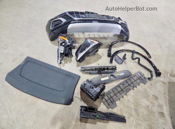 WA1AECF36L1001591 2020 AUDI Q3 Черный Вид наклейки с VIN-кодом