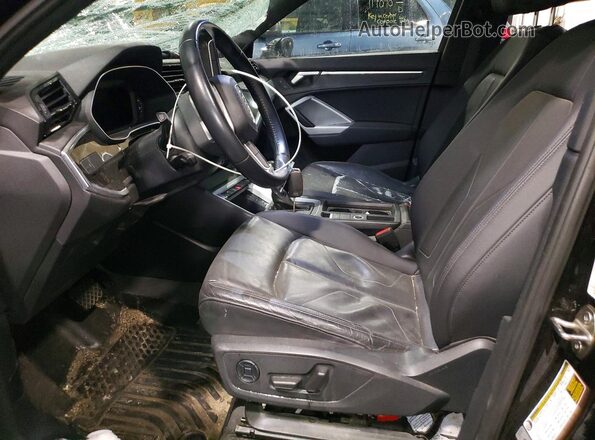 WA1AECF37L1025866 2020 AUDI Q3 Black Vista interior delantera