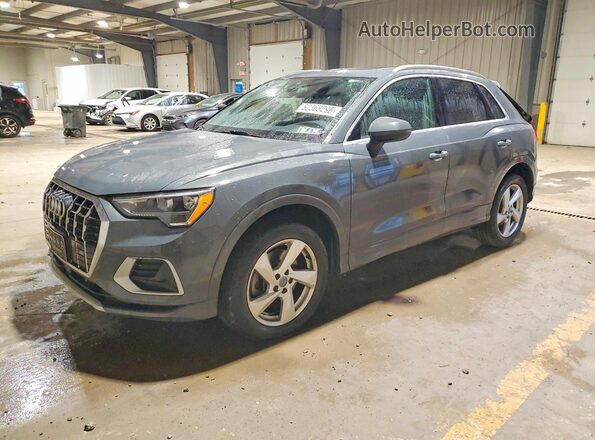 WA1AECF37L1111100 2020 AUDI Q3 Серый Передняя левая четверть