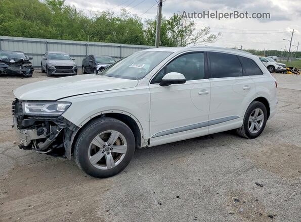 WA1AHAF70HD050385 2017 AUDI Q7 Белый Передняя левая четверть
