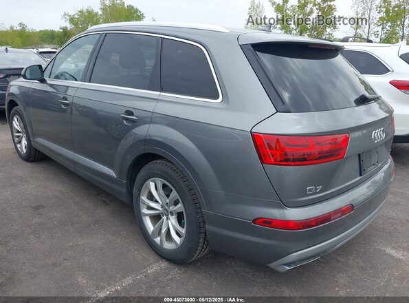 WA1AHAF72HD037301 2017 AUDI Q7 Серый Задняя левая четверть