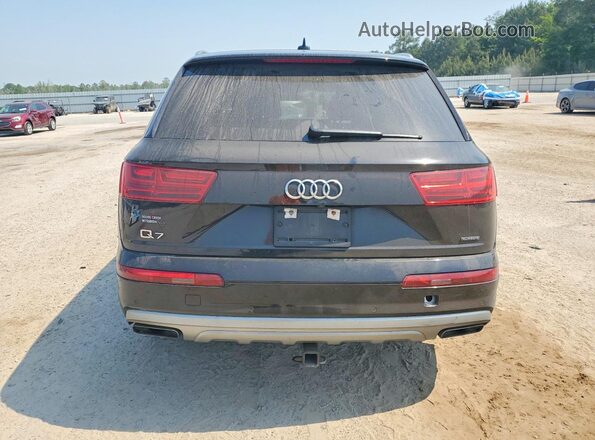 WA1AHAF78JD007337 2018 AUDI Q7 Black Rear view