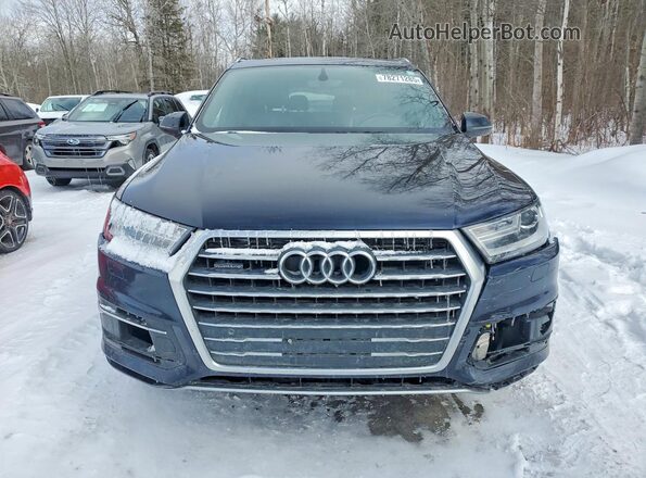 WA1AHAF7XHD038759 2017 AUDI Q7 Синий Вид спереди