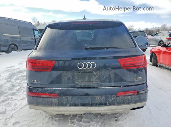 WA1AHAF7XHD038759 2017 AUDI Q7 Синий Вид сзади