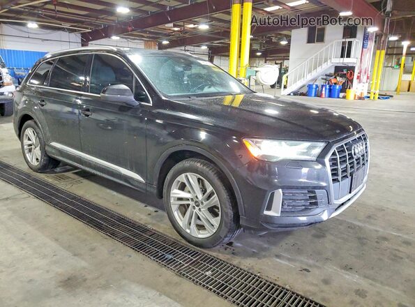 WA1AJAF73MD017265 2021 AUDI Q7 Черный Передняя правая четверть