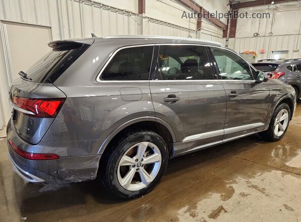 WA1AJAF74MD011510 2021 AUDI Q7 Серый Задняя правая четверть