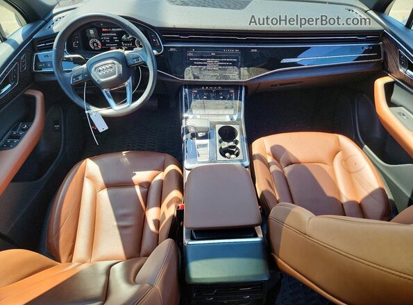 WA1AJAF77MD024946 2021 AUDI Q7 Черный Вид панели приборов