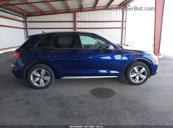 WA1ANAFY0J2005336 2018 AUDI Q5 Синий Вид задней части салона