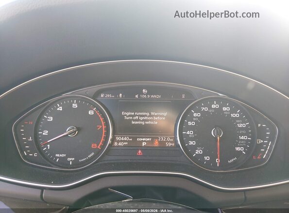 WA1ANAFY1L2016400 2020 AUDI Q5 Черный Вид задних сидений