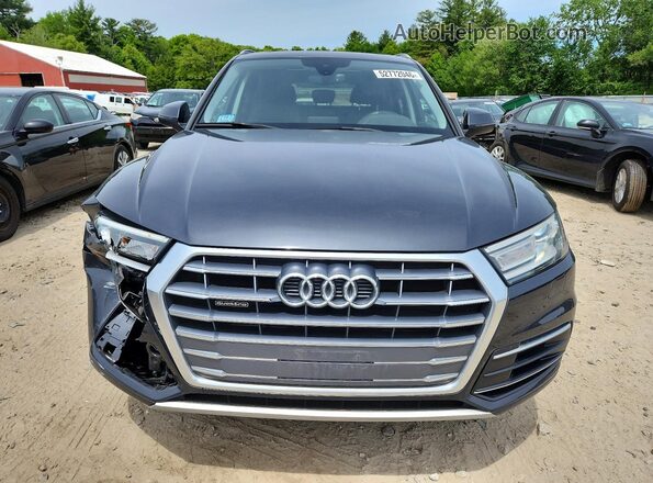 WA1ANAFY2J2065070 2018 AUDI Q5 Charcoal Вид спереду