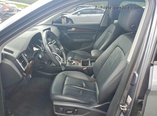 WA1ANAFY3J2021577 2018 AUDI Q5 Серый Вид салона спереди