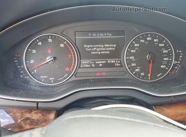 WA1ANAFY3J2021577 2018 AUDI Q5 Серый Вид щитка приборов