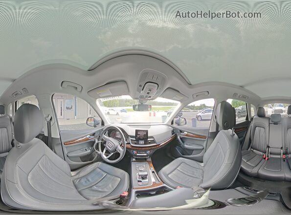 WA1ANAFY3J2021577 2018 AUDI Q5 Серый Панорамный вид салона 360°