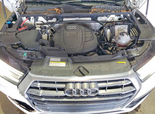 WA1ANAFY3K2039014 2019 AUDI Q5 White Widok komory silnika