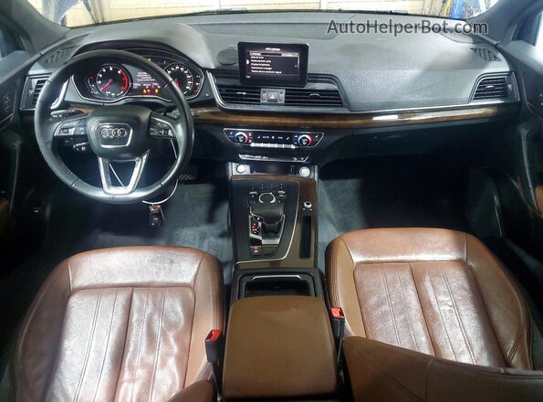 WA1ANAFY4K2079599 2019 AUDI Q5 Синий Вид панели приборов