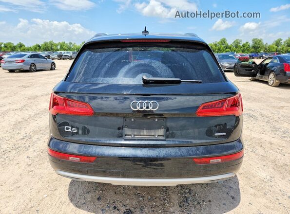 WA1ANAFY5K2045705 2019 AUDI Q5 Black Widok z tyłu