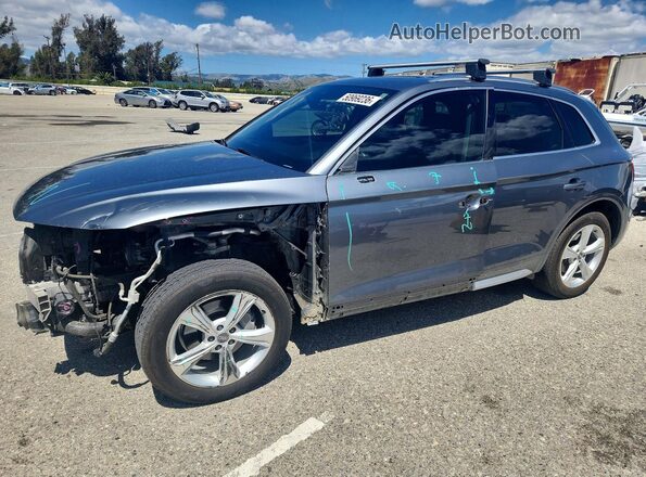 WA1ANAFY5L2084652 2020 AUDI Q5 Gray Front left