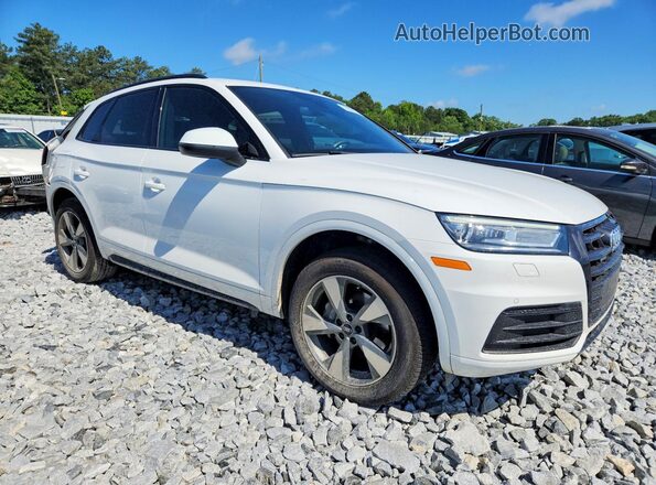 WA1ANAFY9L2114221 2020 AUDI Q5 Белый Передняя правая четверть