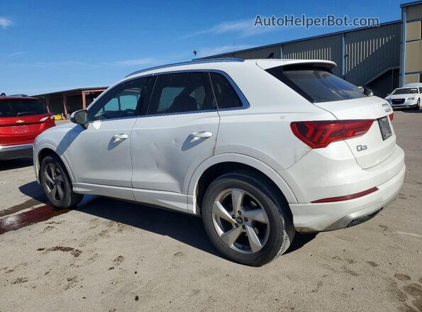 WA1AUCF32M1095960 2021 AUDI Q3 Белый Задняя левая четверть