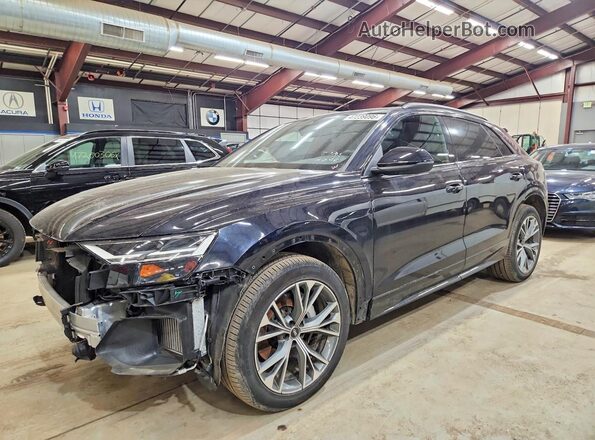 WA1AVAF15MD015646 2021 AUDI Q8 Черный Передняя левая четверть