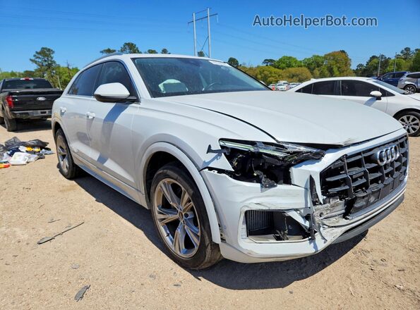 WA1AVBF18ND021545 2022 AUDI Q8 Белый Передняя правая четверть