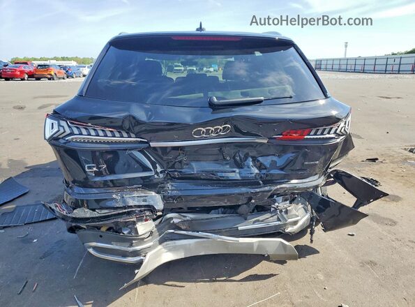WA1AXBF72ND012970 2022 AUDI Q7 Black Widok z tyłu