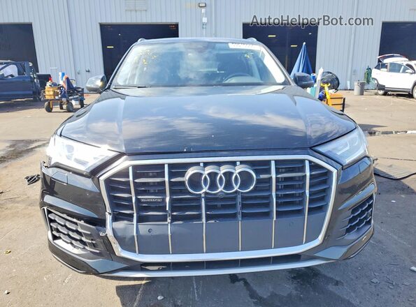 WA1AXBF72ND012970 2022 AUDI Q7 Black Widok z przodu