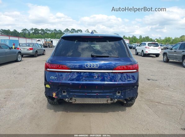 WA1AXBF77ND011068 2022 AUDI Q7 Blue 
